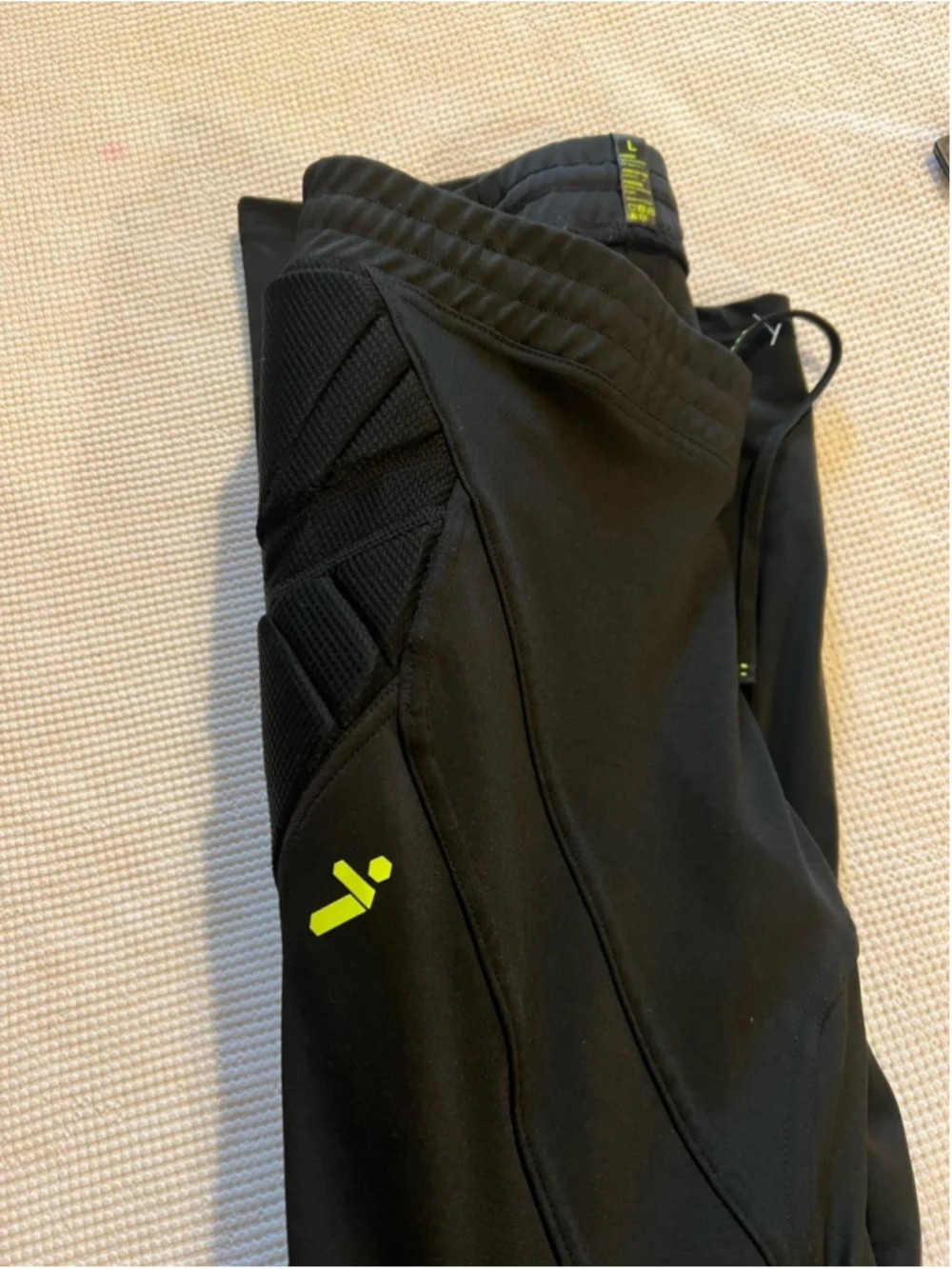 Storelli ExoShield GK Pants- Goalkeeper Pants - Black -Men's L
